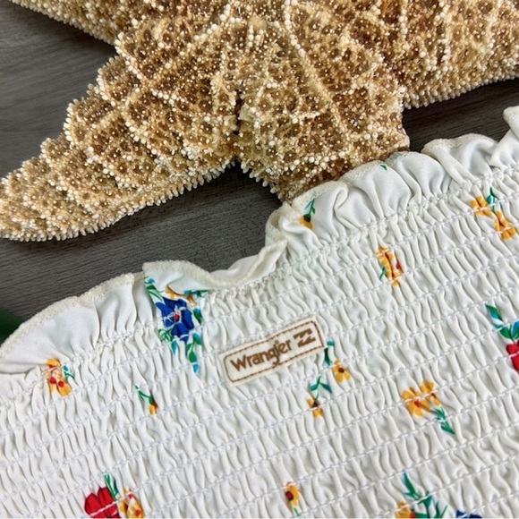 Billabong + Wrangler Meadowlands Smocked Bikini Top & Bottom - Picture 4 of 4